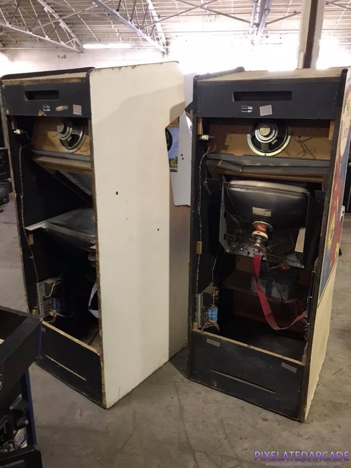 Star Castle Photo: Star Castle arcade cabinets - Back