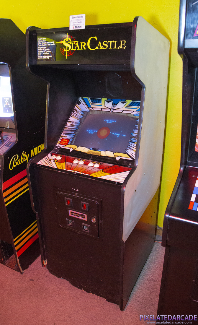 Star Castle Photo: Star Castle arcade cabinet