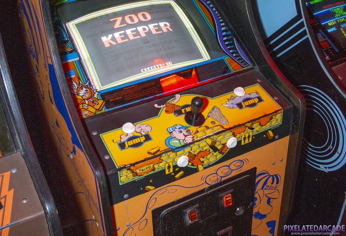 Zoo Keeper Photo: Zoo Keeper arcade cabinet - Controls