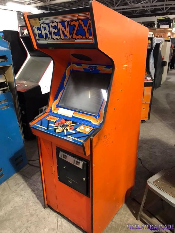 Frenzy Photo: Frenzy arcade cabinet