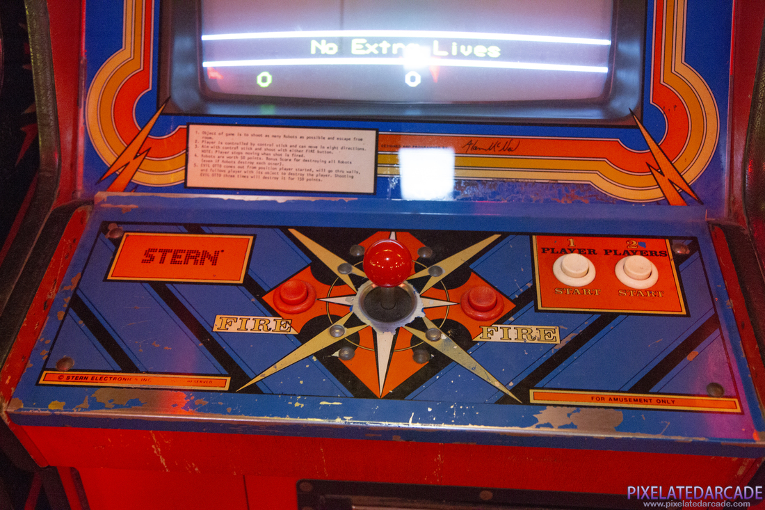 Frenzy Photo: Frenzy arcade cabinet - Control panel