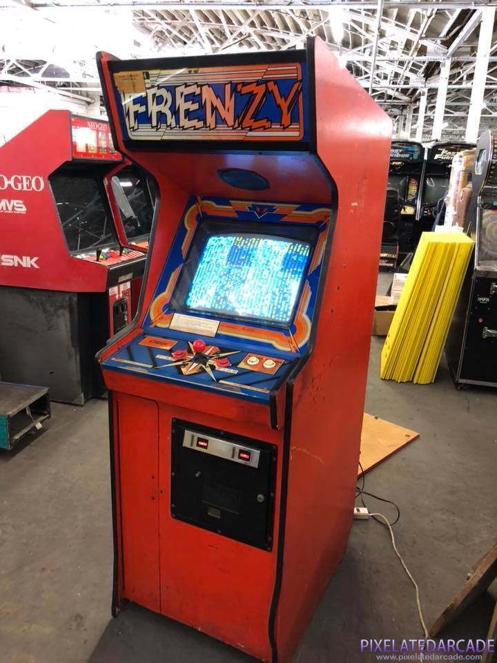 Frenzy Photo: Frenzy arcade cabinet