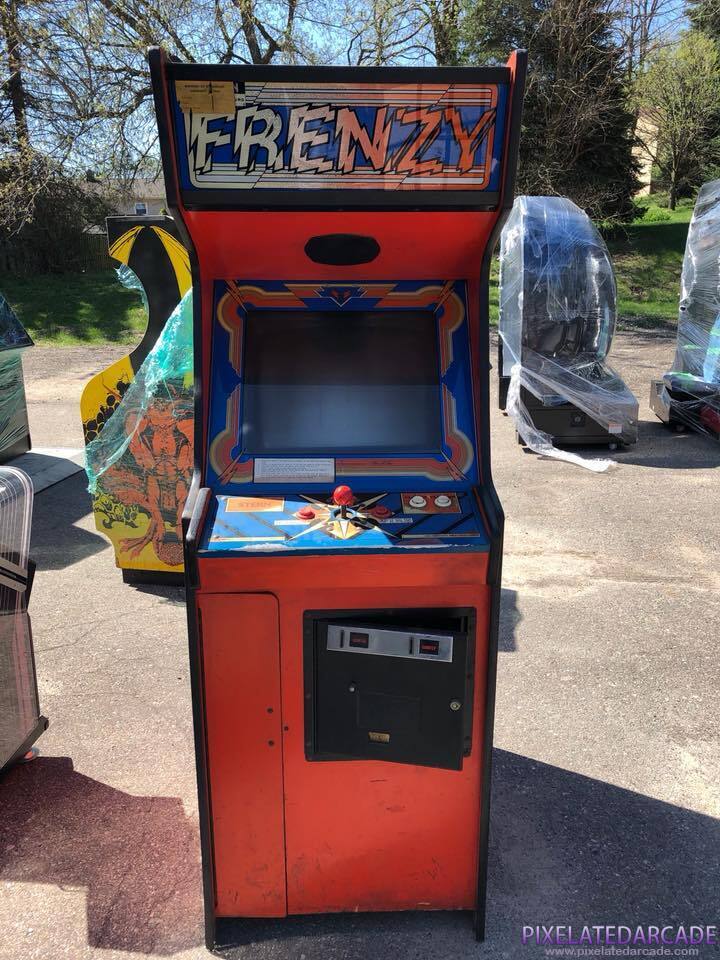 Frenzy Photo: Frenzy arcade cabinet