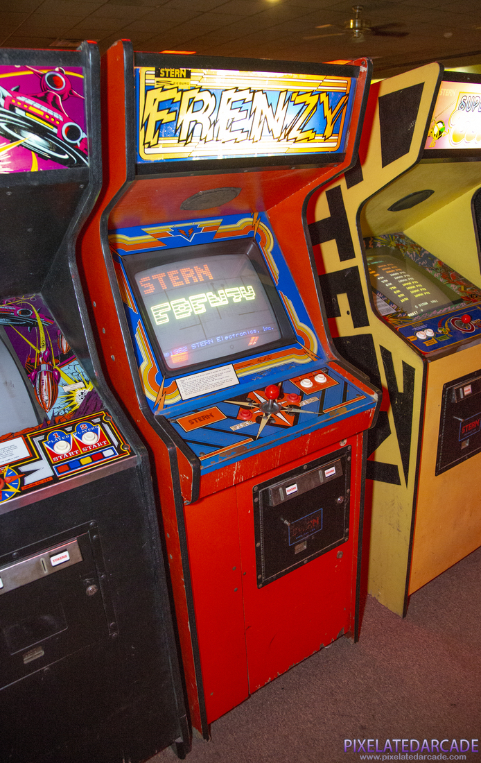 Frenzy Photo: Frenzy arcade cabinet