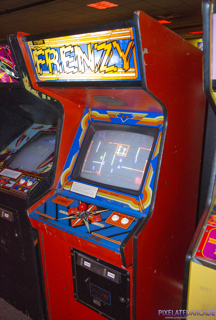 Frenzy Photo: Frenzy arcade cabinet