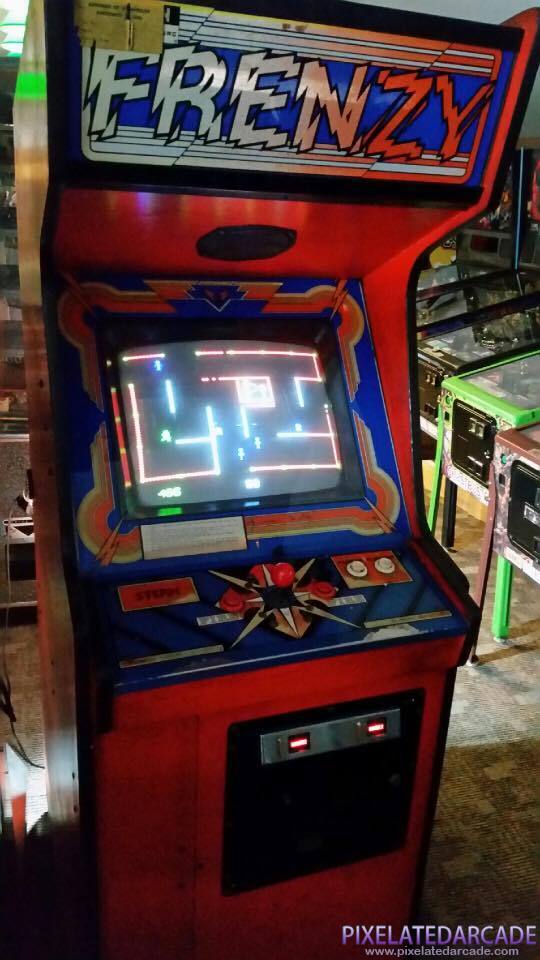 Frenzy Photo: Frenzy arcade cabinet