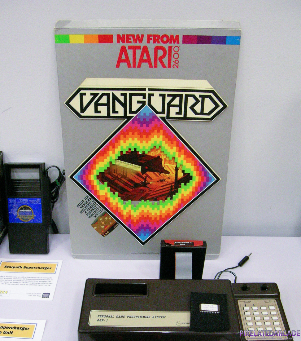 Vanguard Photo: Vanguard prototype artwork on display at Classic Gaming Expo 2004