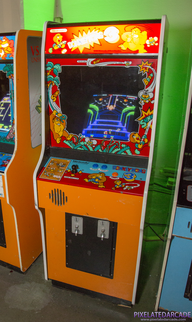 Donkey Kong 3 Photo: Donkey Kong 3 arcade cabinet