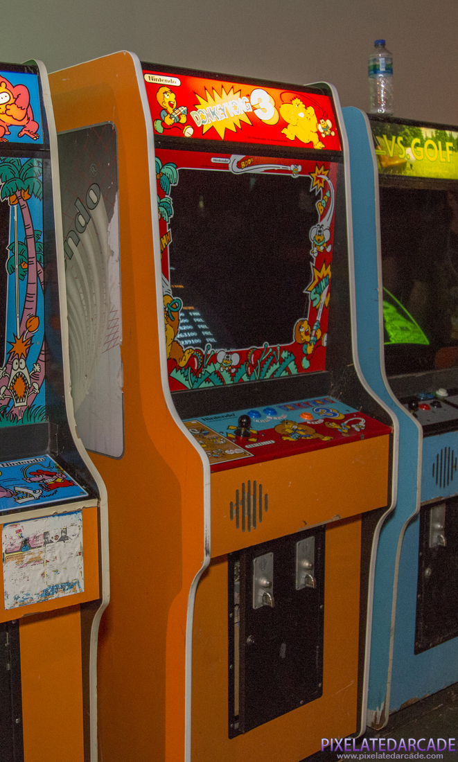 Donkey Kong 3 Photo: Donkey Kong 3 arcade cabinet