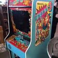 Donkey Kong 3 arcade cabinet - Side