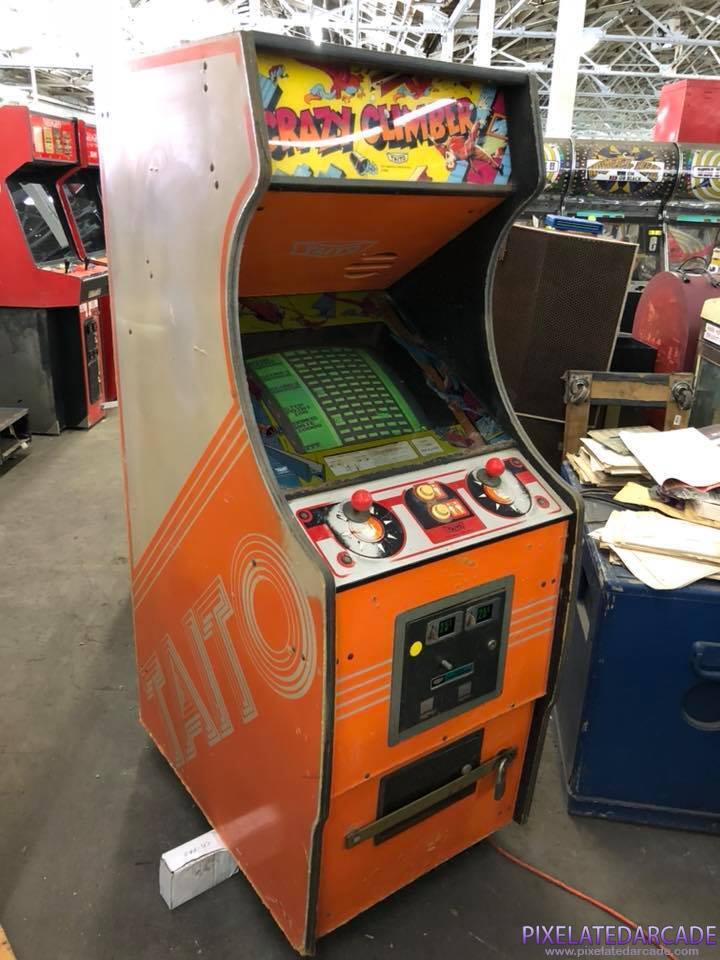 Crazy Climber Photo: Crazy Climber arcade cabinet