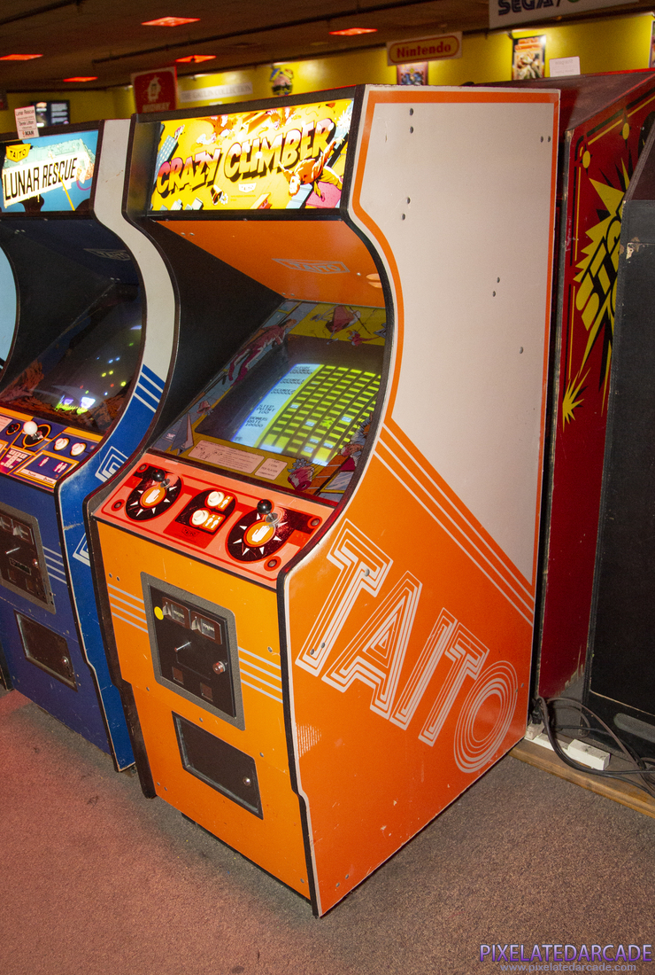 Crazy Climber Photo: Crazy Climber arcade cabinet