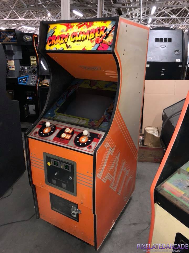 Crazy Climber Photo: Crazy Climber arcade cabinet