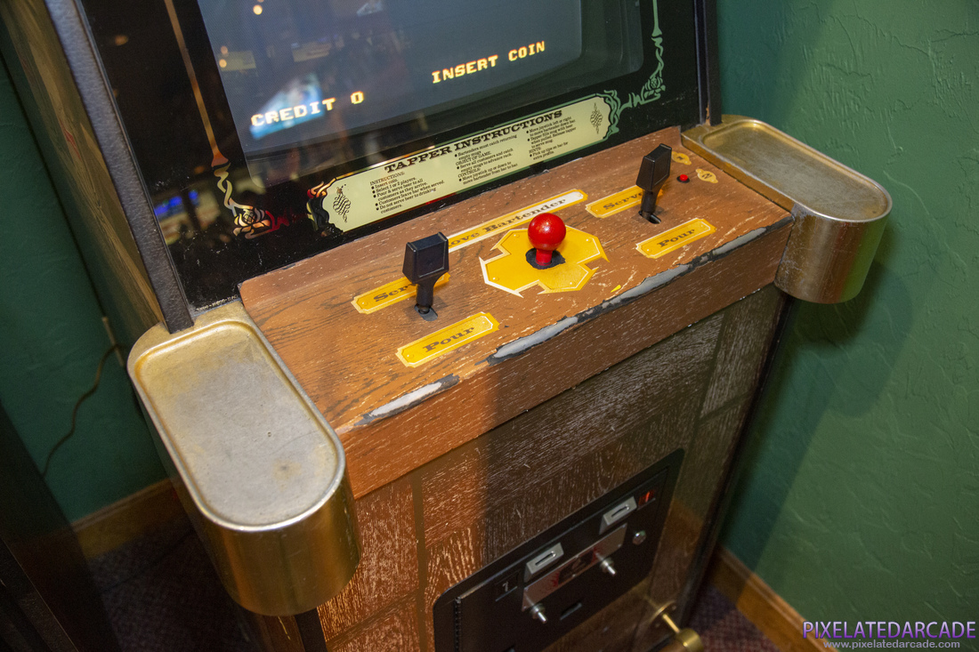 Tapper Photo: Tapper arcade cabinet - Controls