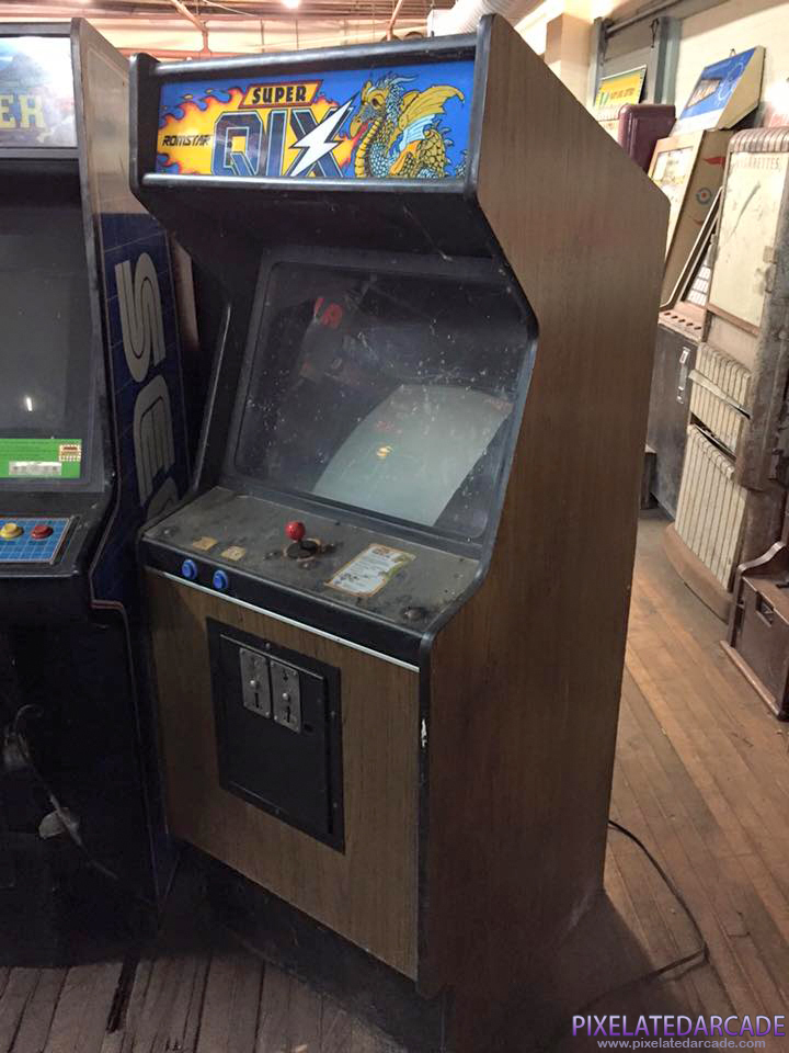 Super Qix Photo: Super QIX in Frogger cabinet