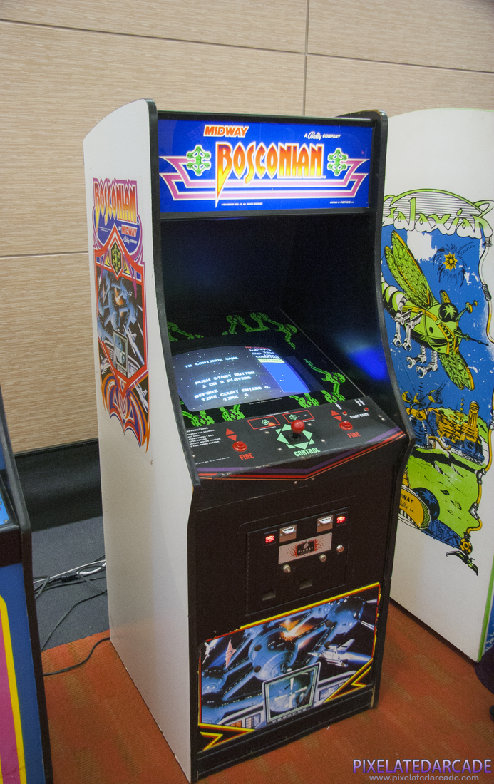 Bosconian Photo: Bosconian arcade cabinet