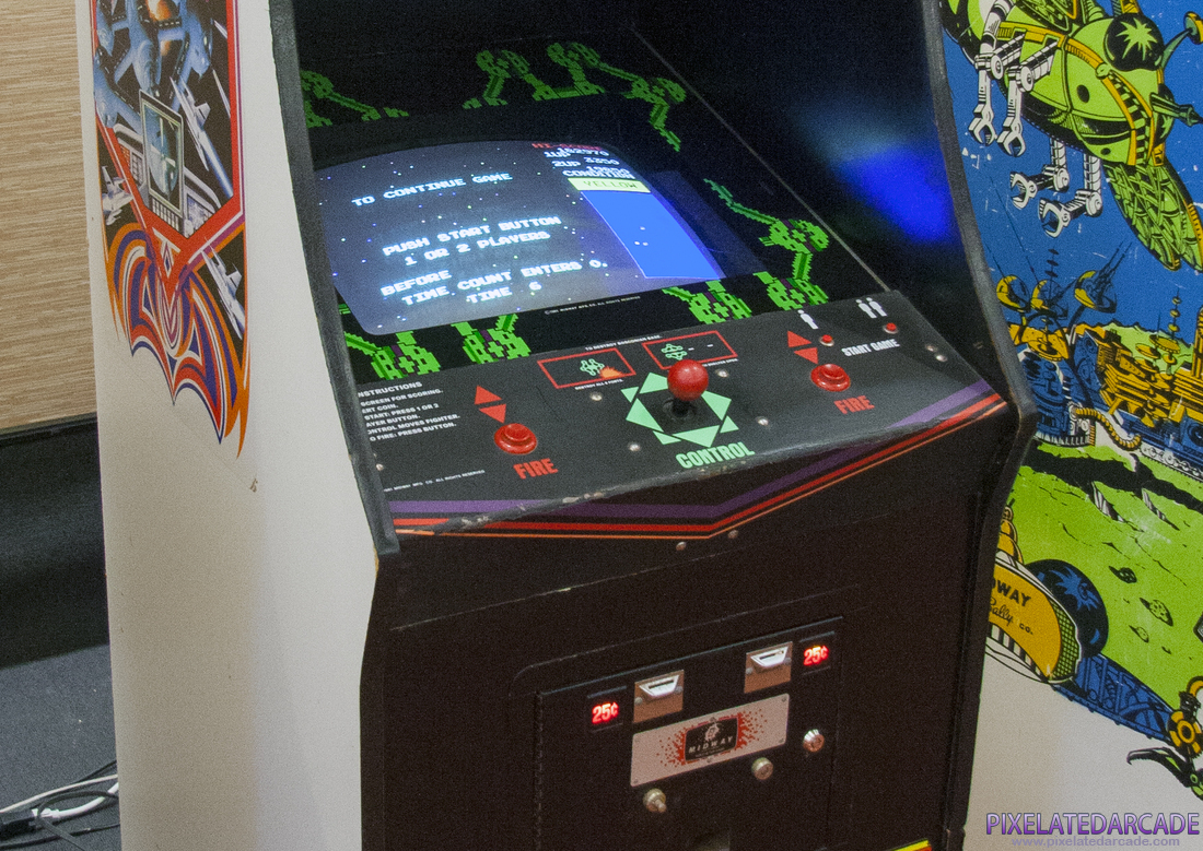 Bosconian Photo: Bosconian arcade cabinet - Controls