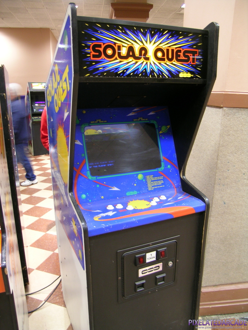 Solar Quest Photo: Solar Quest arcade cabinet