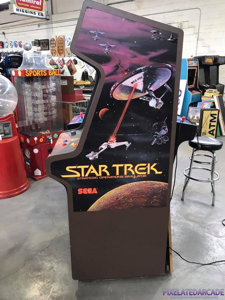 Star Trek: Strategic Operations Simulator Photo: Star Trek: Strategic Operations Simulator arcade cabinet - right side Star Trek: Strategic Operations Simulator Photo: Star Trek: Strategic Operations Simulator arcade cabinet - right side