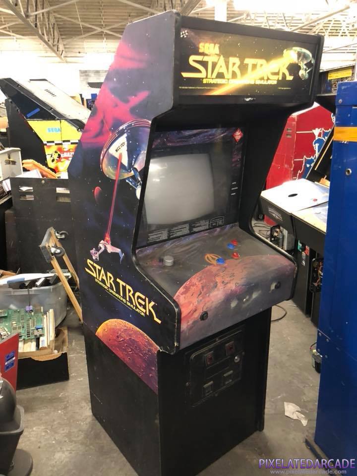 Star Trek: Strategic Operations Simulator Photo: Star Trek: Strategic Operations Simulator in Asteroids cabinet
