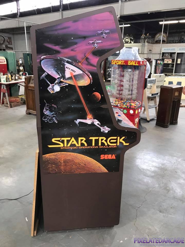 Star Trek: Strategic Operations Simulator Photo: Star Trek: Strategic Operations Simulator arcade cabinet - left side Star Trek: Strategic Operations Simulator Photo: Star Trek: Strategic Operations Simulator arcade cabinet - left side