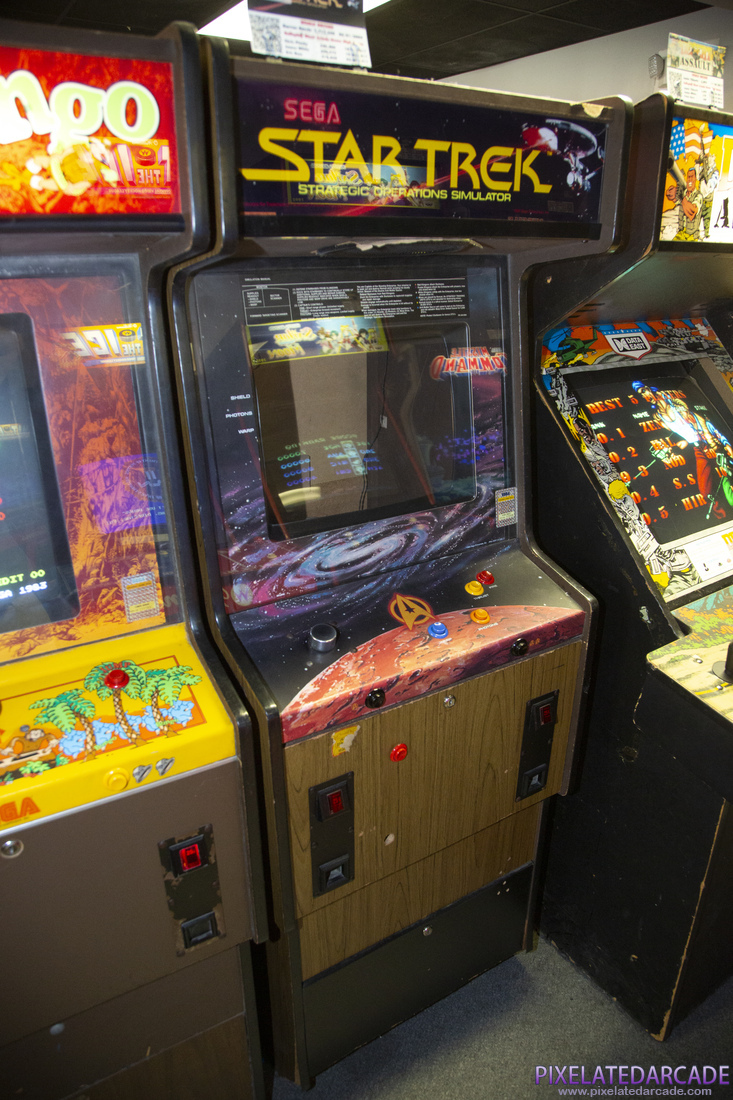 Star Trek: Strategic Operations Simulator Photo: Star Trek: Strategic Operations Simulator in Zaxxon cabinet