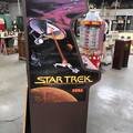 Star Trek: Strategic Operations Simulator arcade cabinet - left side