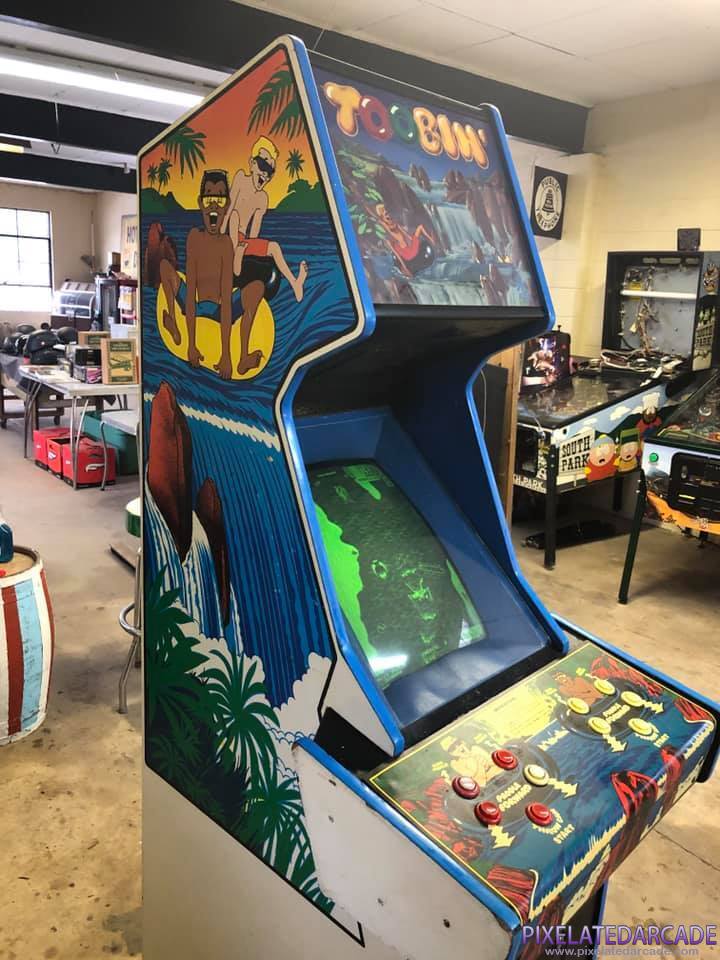 Toobin' Photo: Toobin' arcade cabinet