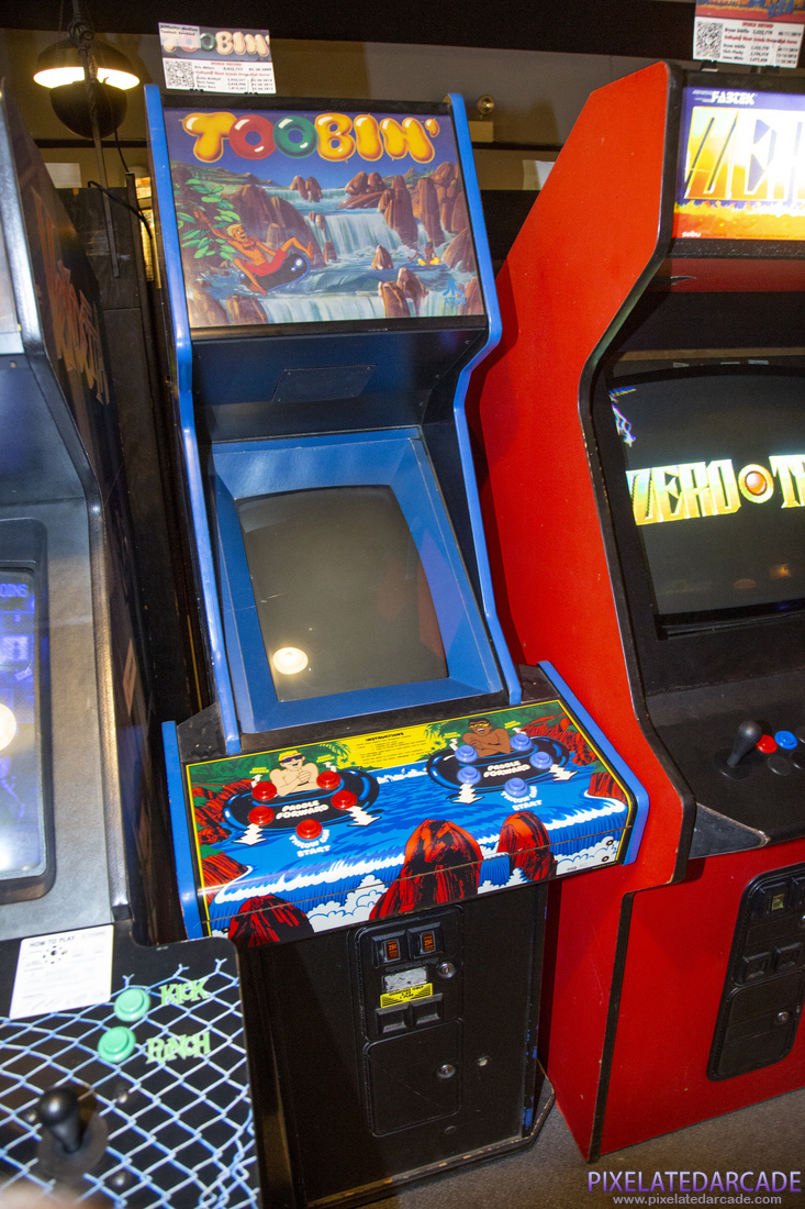Toobin' Photo: Toobin' arcade cabinet