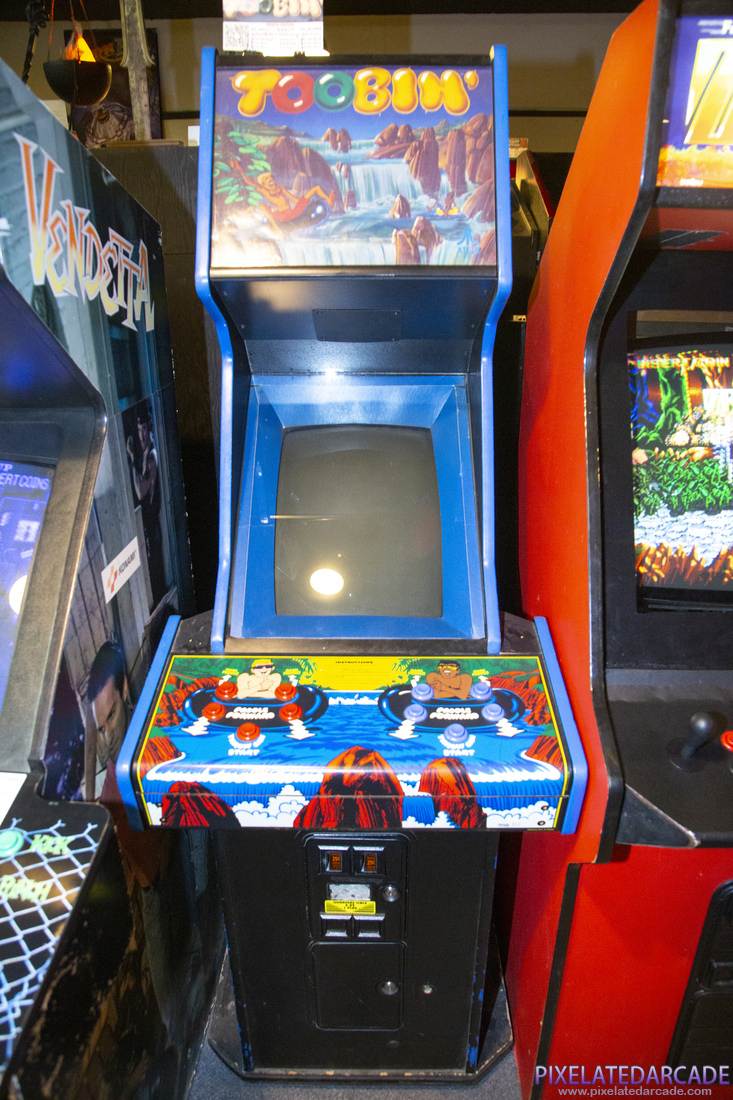 Toobin' Photo: Toobin' arcade cabinet