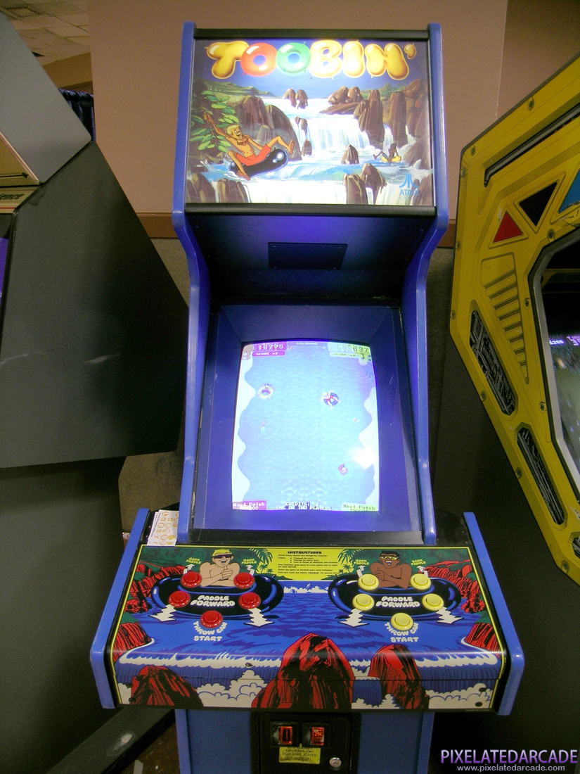 Toobin' Photo: Toobin' arcade cabinet