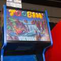 Toobin' arcade cabinet - Marquee