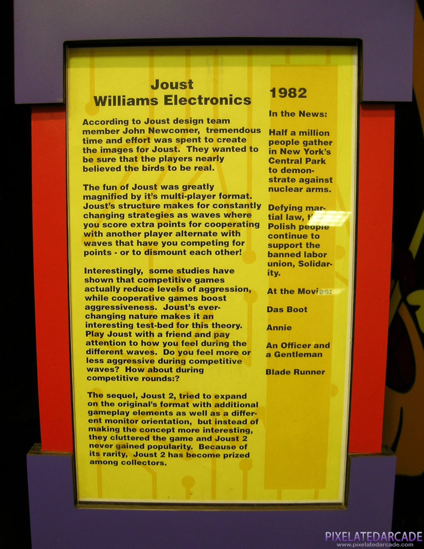 Joust Photo: About Joust at America's Video Game Expo in 2006
