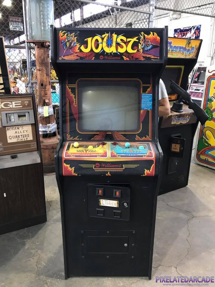 Joust Photo: Joust arcade cabinet - front