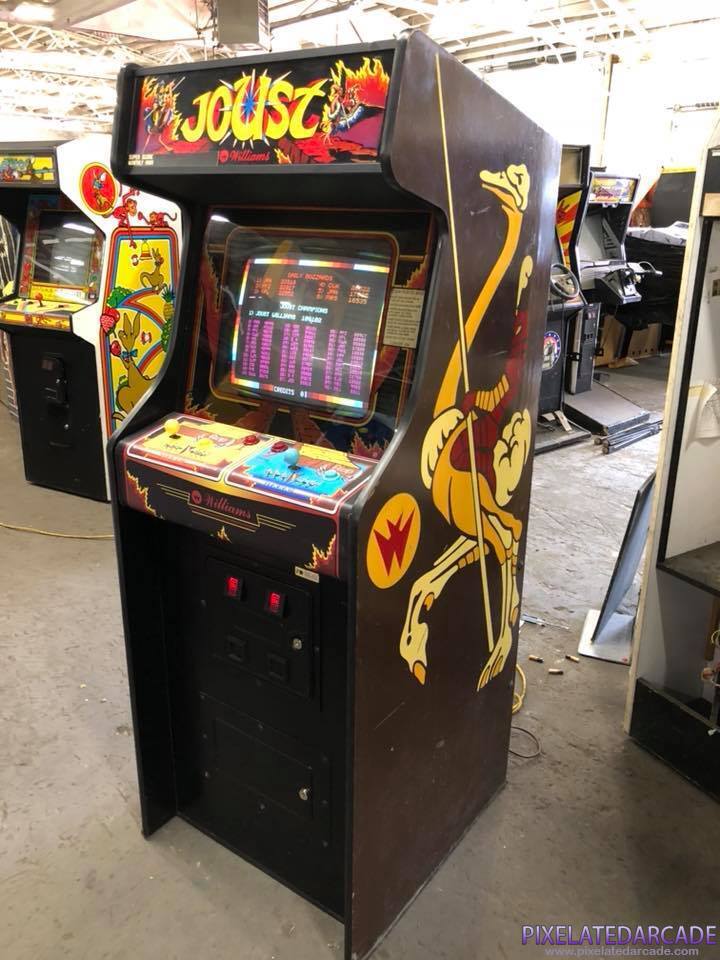 Joust Photo: Joust arcade cabinet 