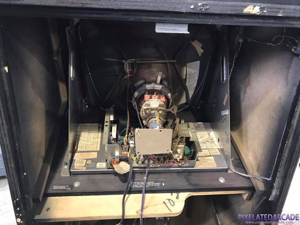 Joust Photo: Joust arcade cabinet - monitor