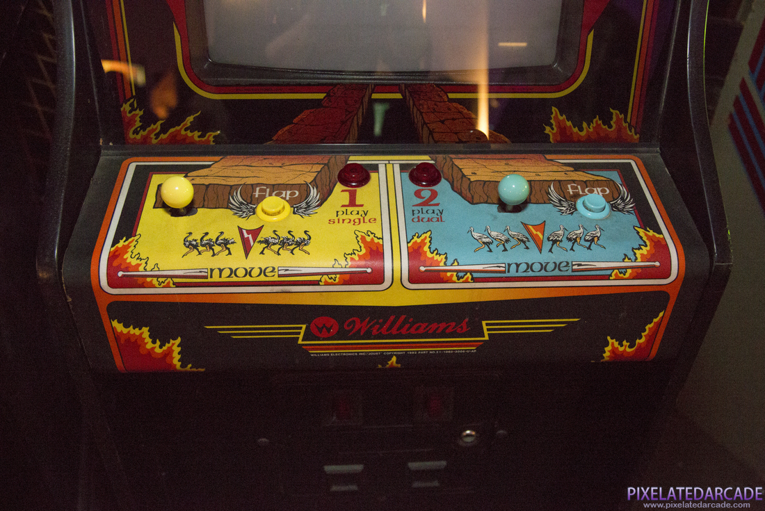 Joust Photo: Joust arcade controls
