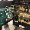 Joust arcade cabinet - inside