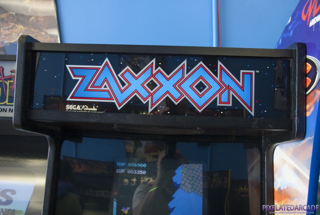 Zaxxon Photo: Zaxxon arcade marquee