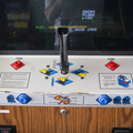 Zaxxon control panel