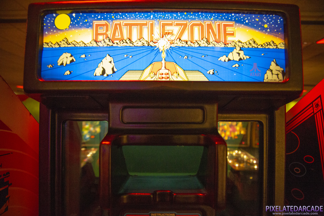 Battlezone Photo: Battlezone arcade cabinet - Marquee