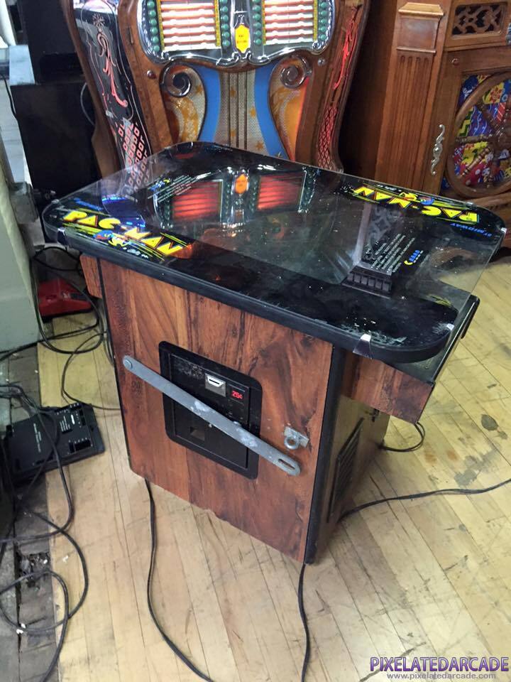 Pac-Man Photo: Pac-man arcade cabinet - cocktail table variation