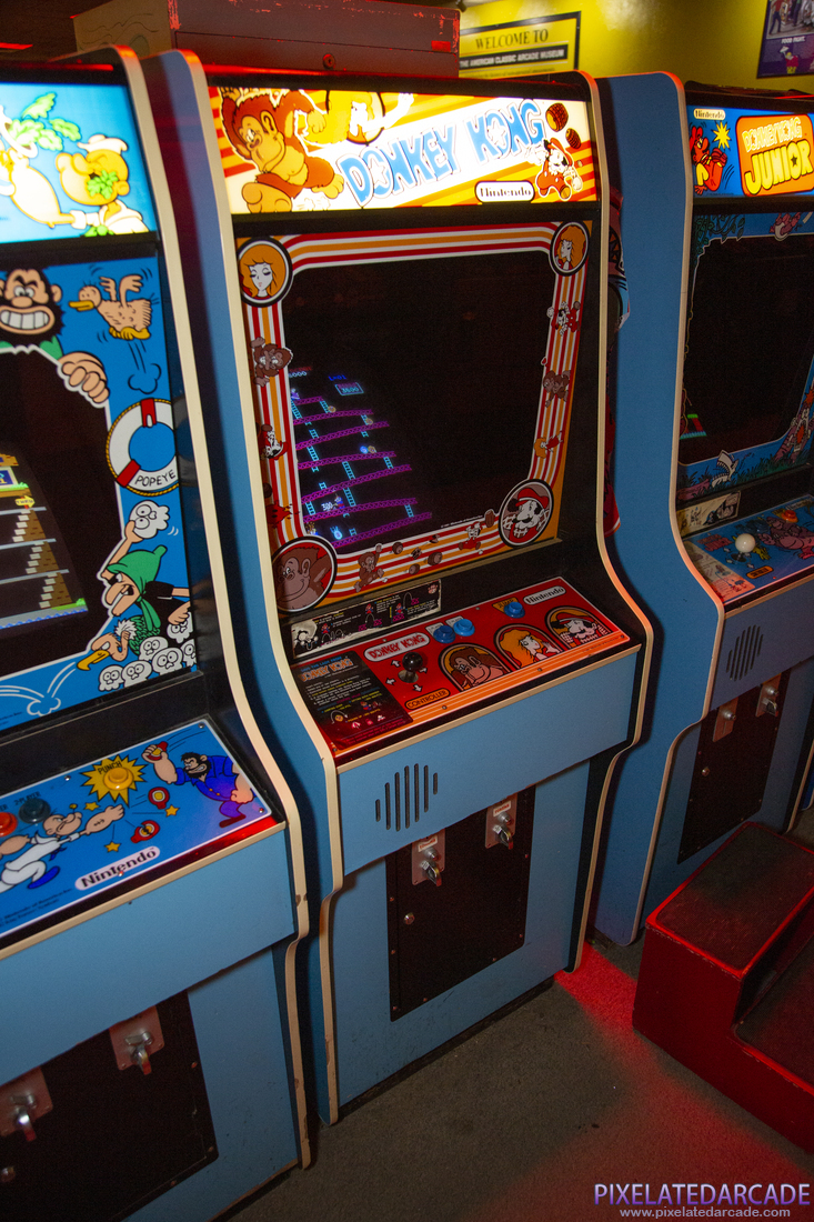 Donkey Kong Photo: Donkey Kong arcade cabinet