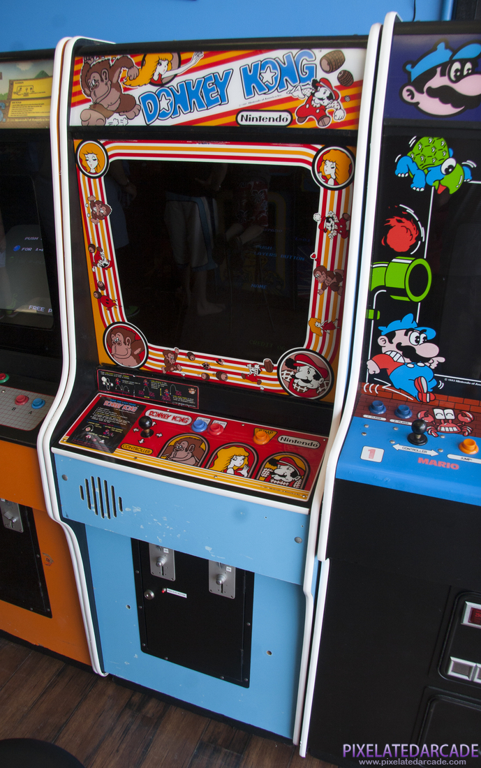 Donkey Kong Photo: Donkey Kong arcade cabinet