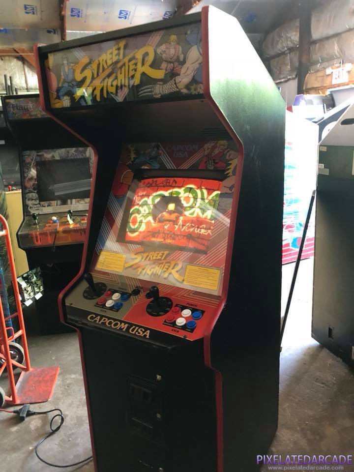 Street Fighter Photo: Street Fighter arcade cabinet