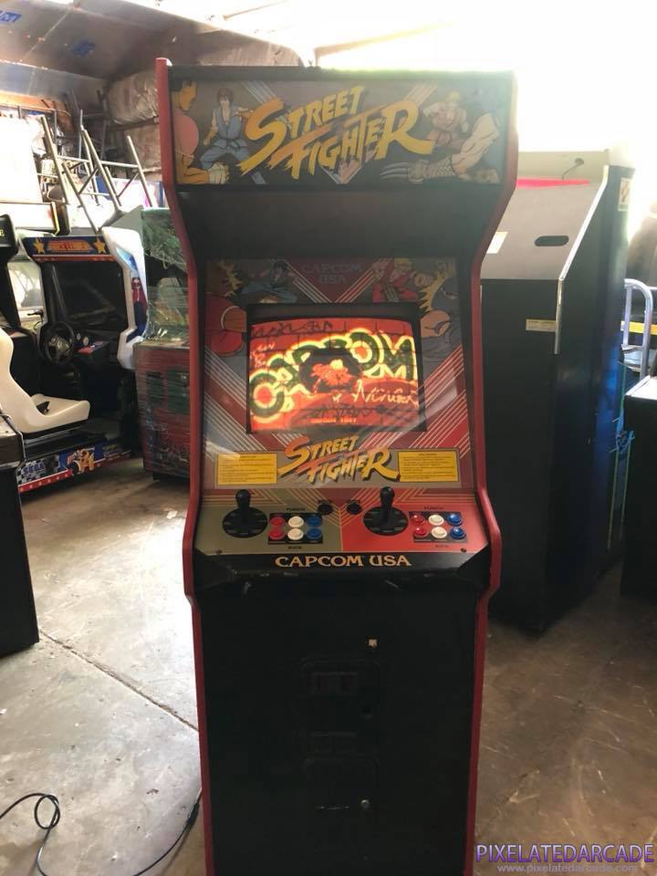 Street Fighter Photo: Street Fighter arcade cabinet