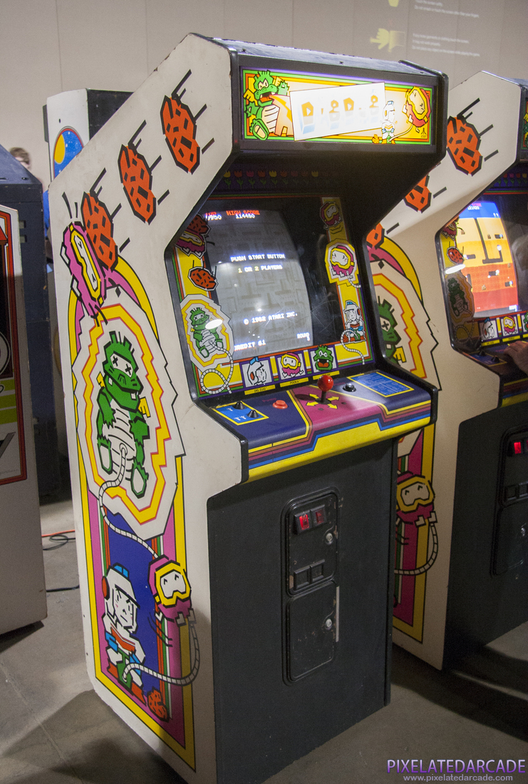 Dig Dug Photo: Dig Dug arcade cabinet at MAGFest 2012