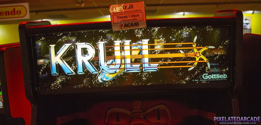 Krull Photo: Krull arcade cabinet - Marquee