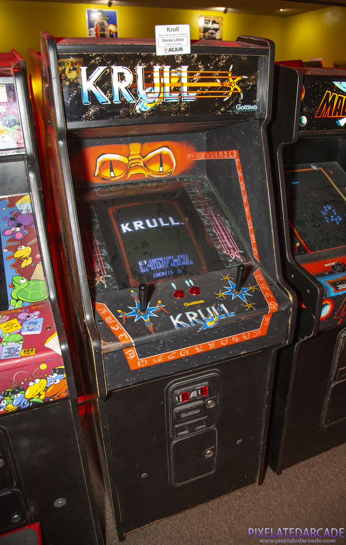 Krull Photo: Krull arcade cabinet