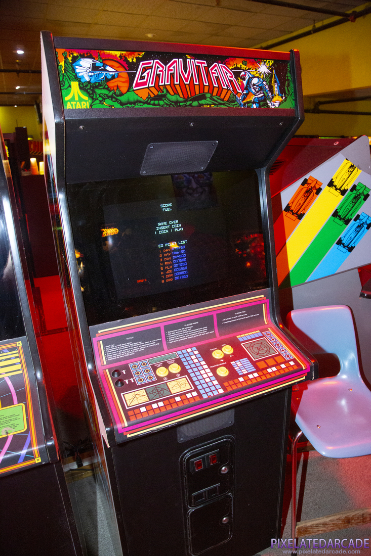 Gravitar Photo: Gravitar arcade cabinet